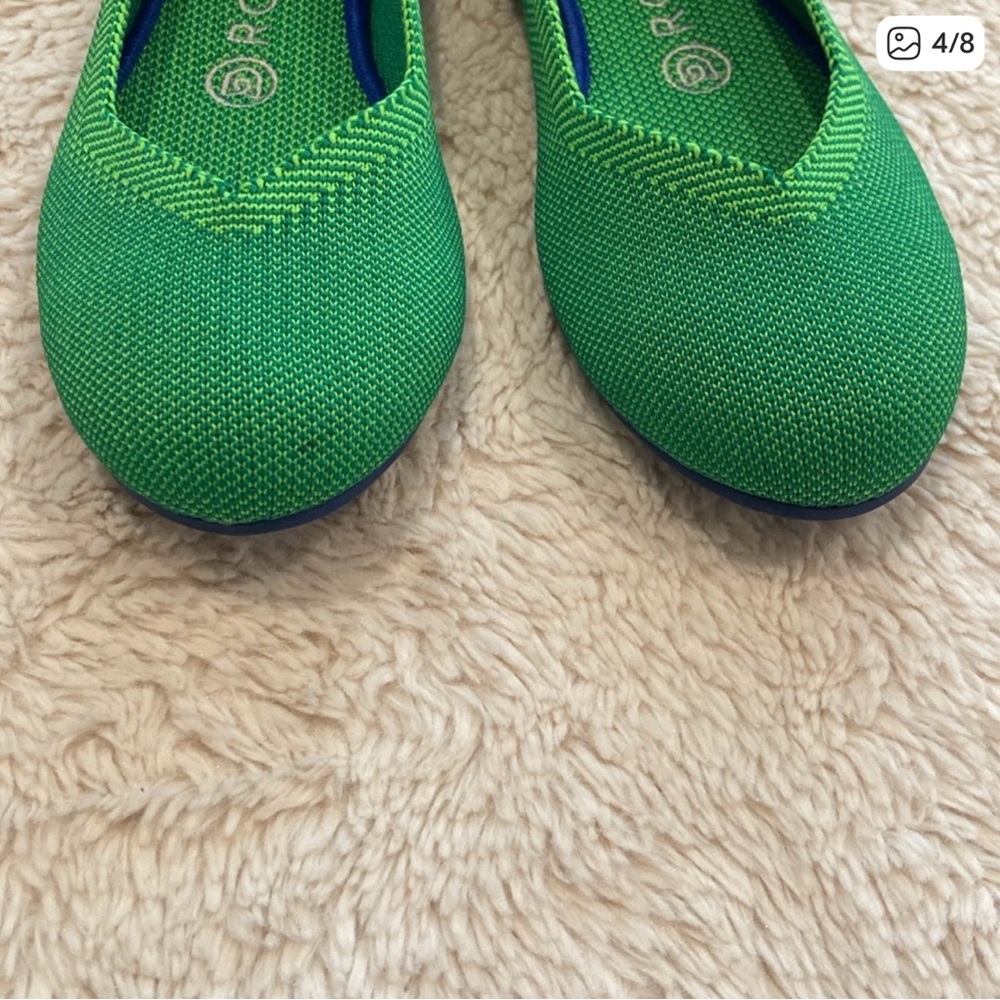 Rothy's Jellybean Kelly Green Flat - size 7 - Picture 3 of 6